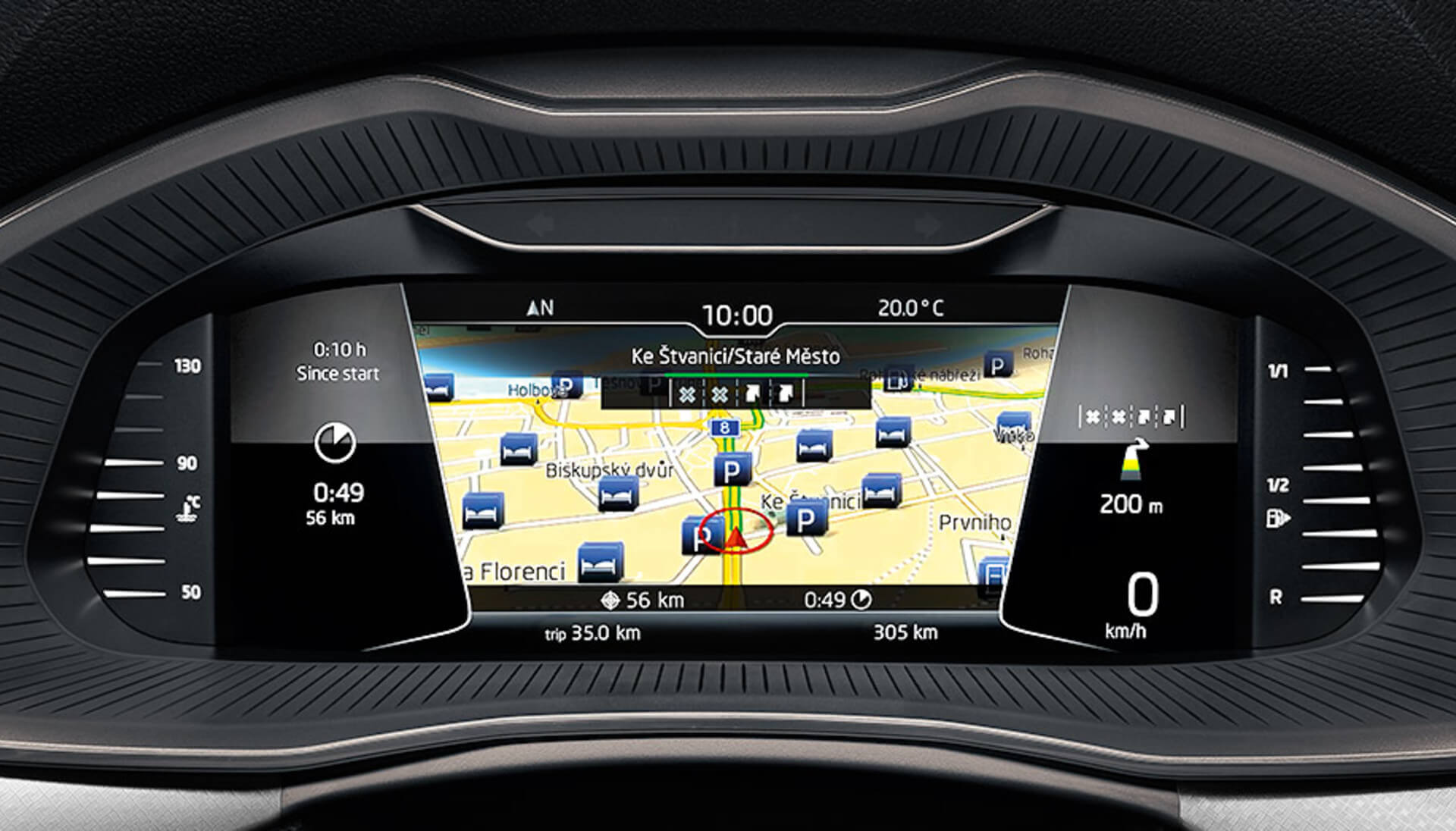 Kamiq Virtual Cockpit