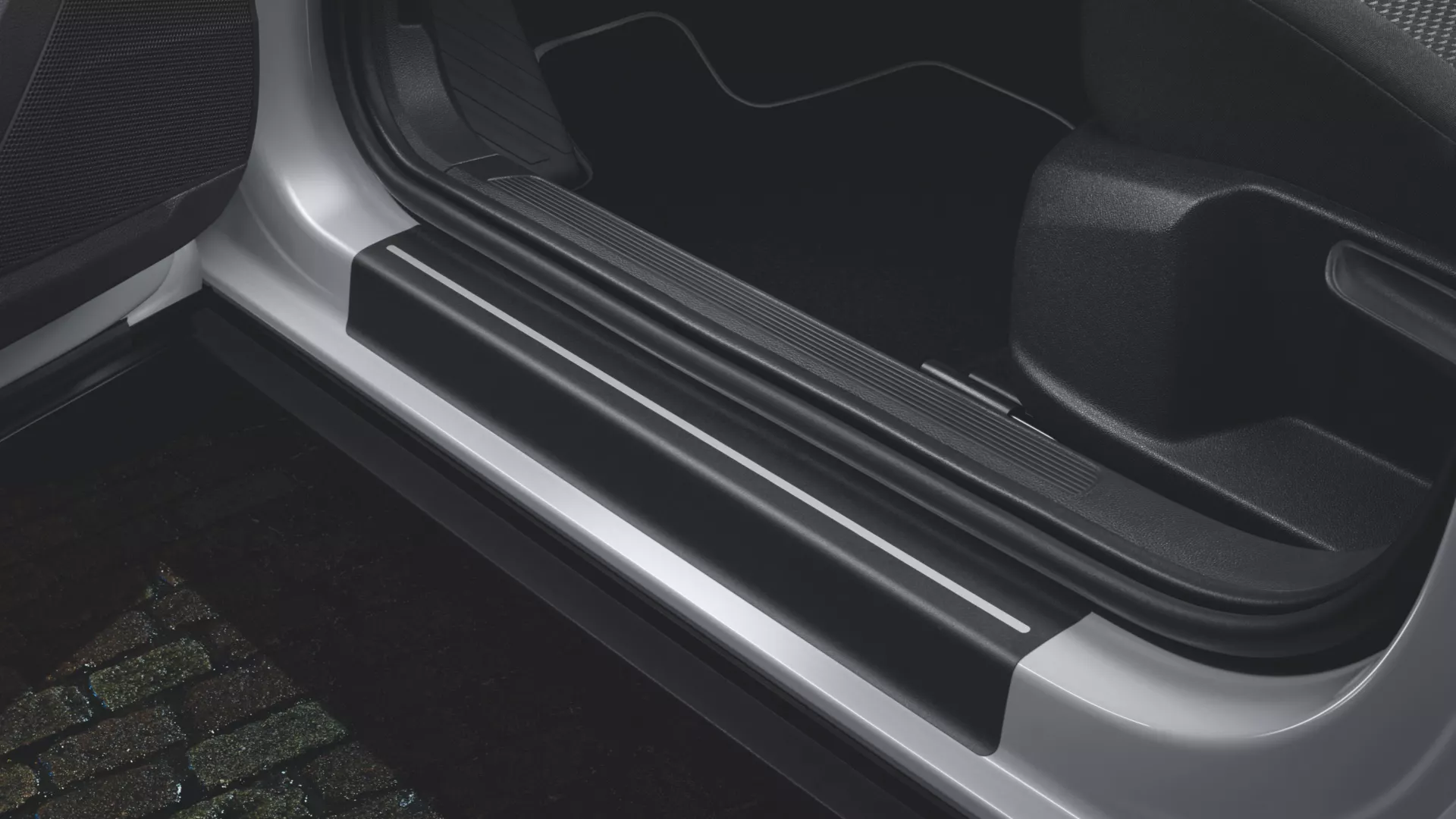 Door sill protection film