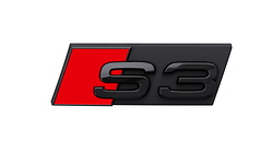 Model name, S3 in black, for the front