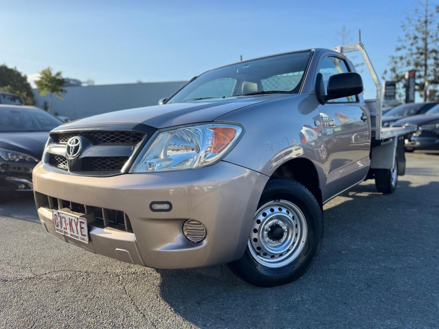 2008 Toyota HiLux TGN16R WorkMate Cab Chassis Image 2