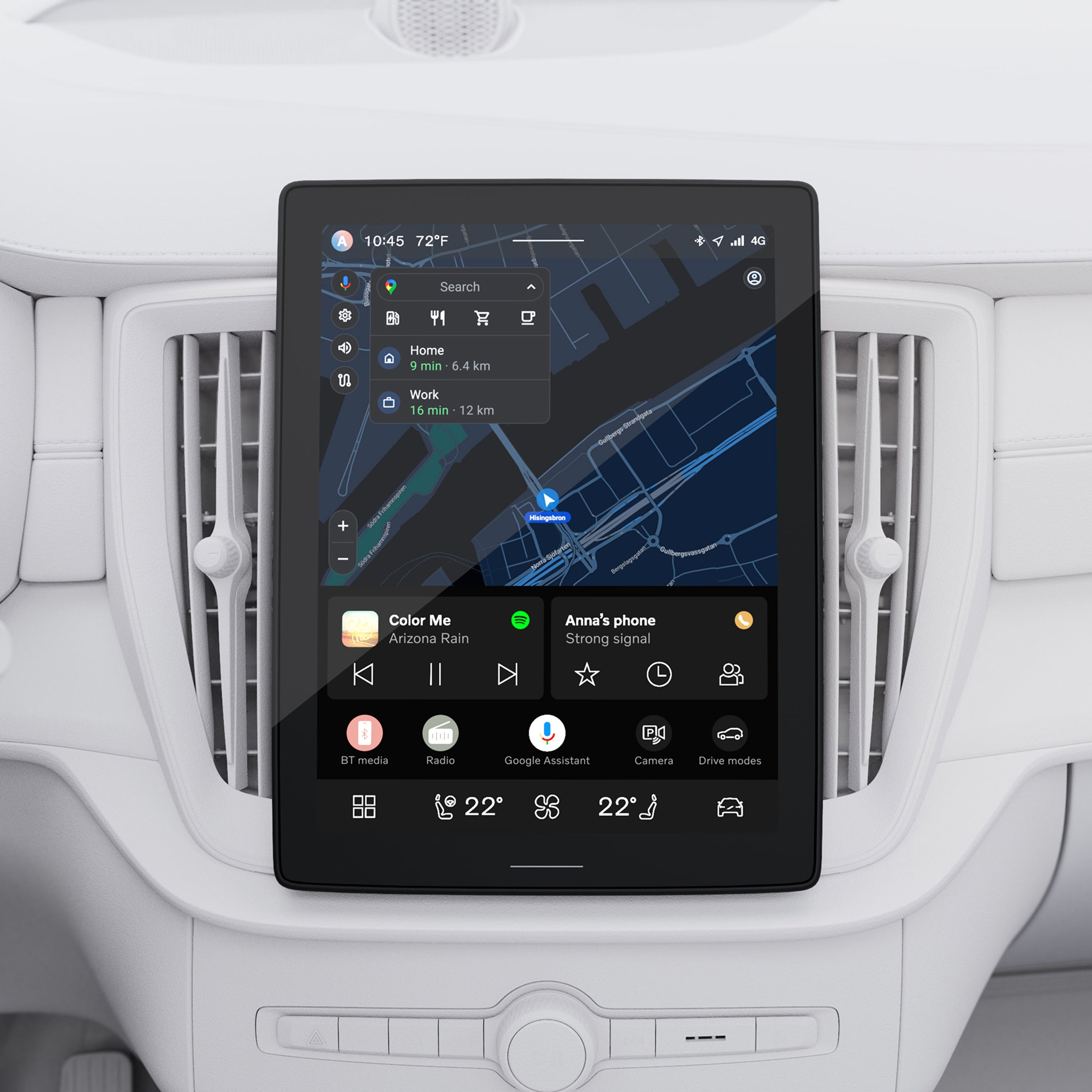 11.2-inch centre display Image