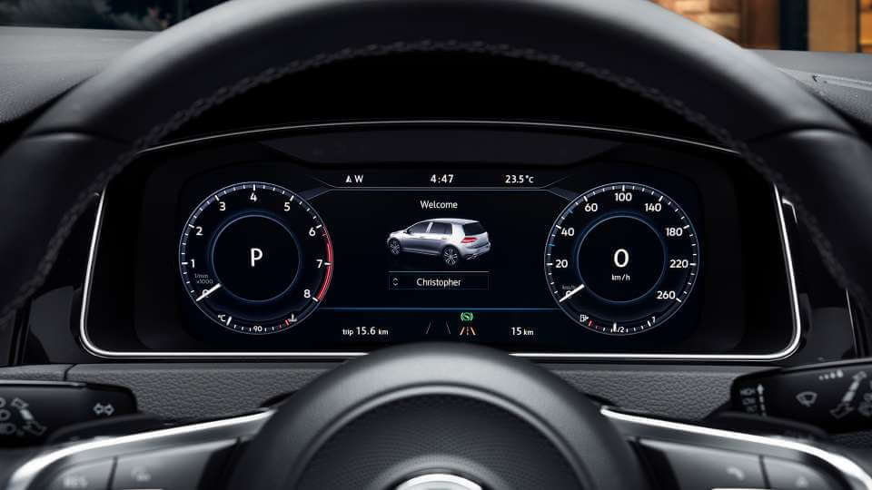 Driver Personalisation function Image