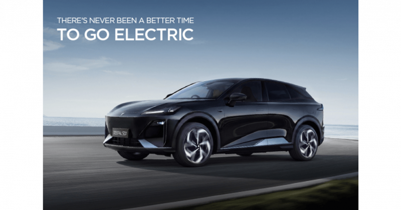 ALL-ELECTRIC DEEPAL S07 WITH 20