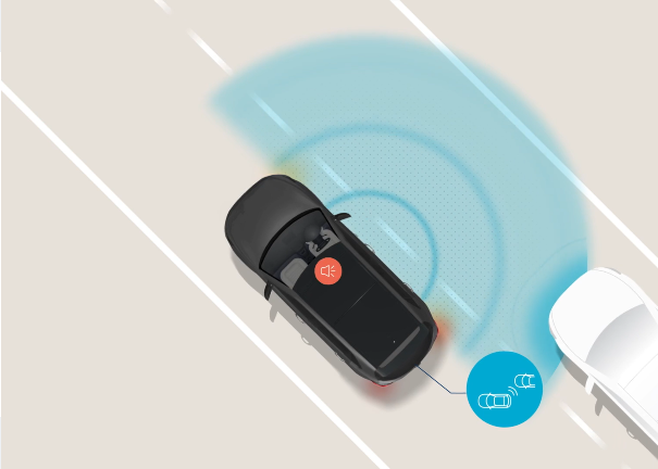 Blind-Spot-Collision-Avoidance Assist – Rear (BCA-R) Image