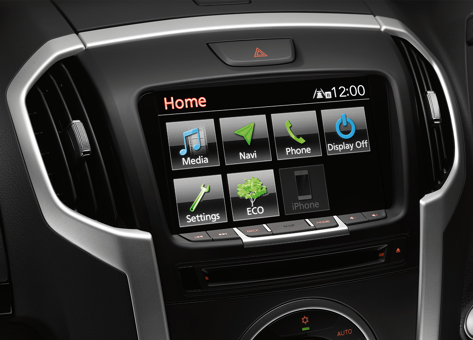 Touchscreen Satnav system Image