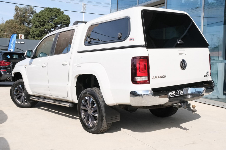 2020 Volkswagen Amarok 2H TDI580 Highline Black Ute Image 2