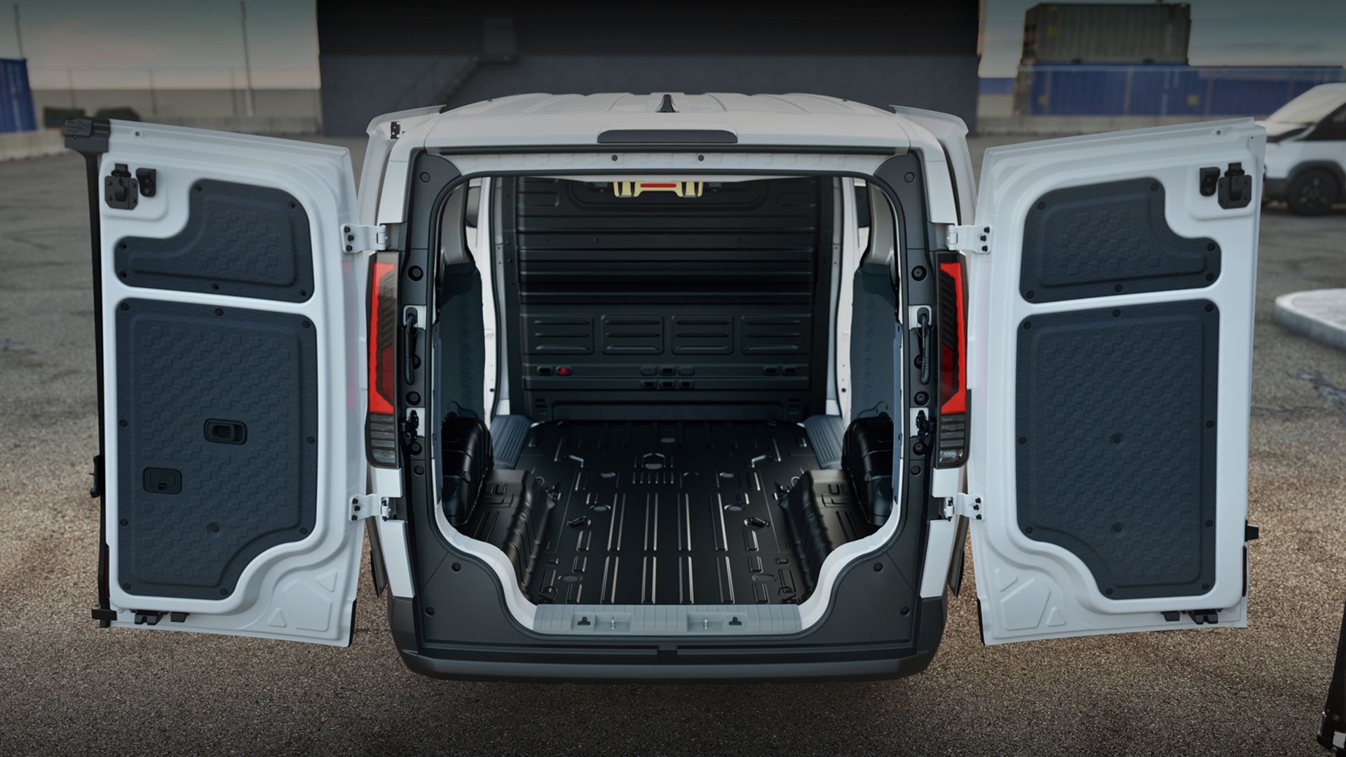 Secured, packed, and ready to work. Image