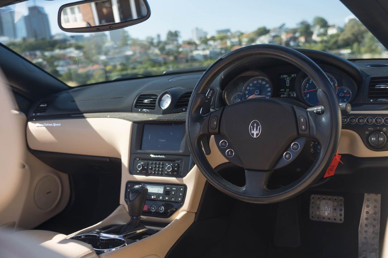 2012 Maserati Grancabrio Sport  Convertible Image 8