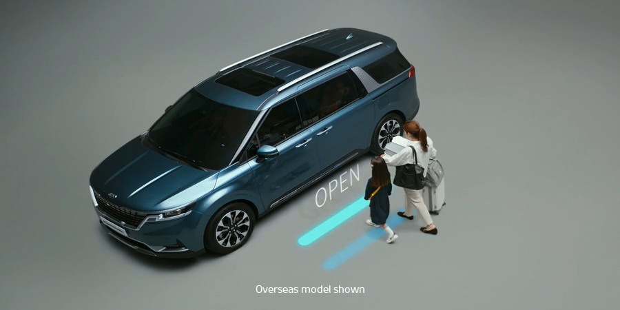 Hands-free smart power sliding doors & tailgate