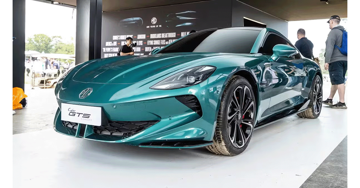 MG Cyber GTS Concept: Paving the Way for an Electric Era