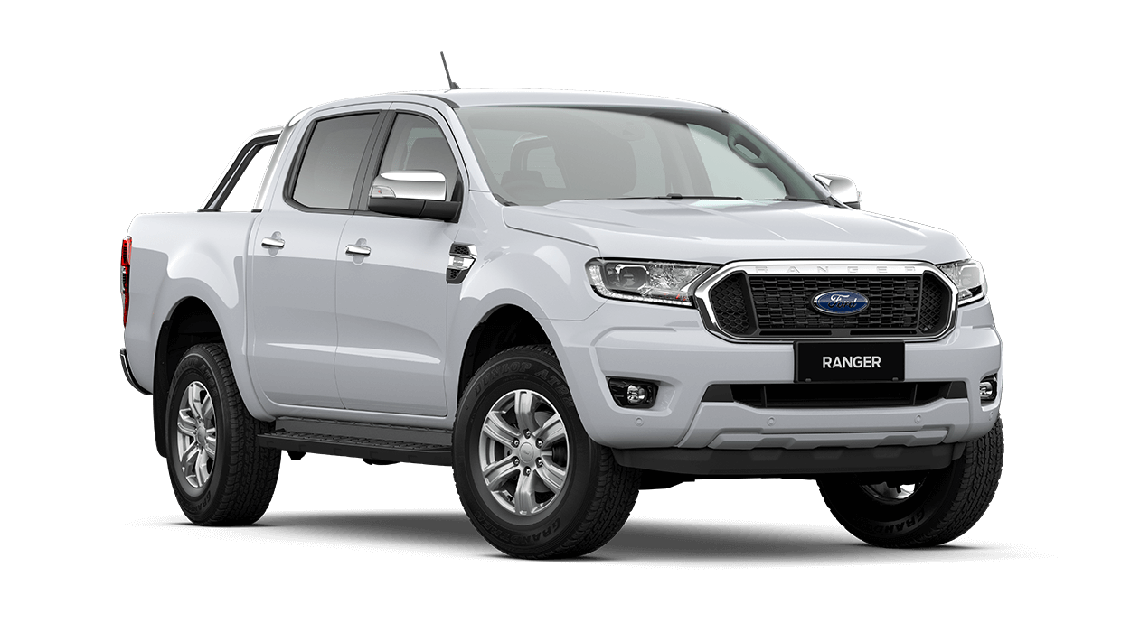 2021 Ford Ranger XLT Double Cab PX MkIII Semi-Automatic Arctic White