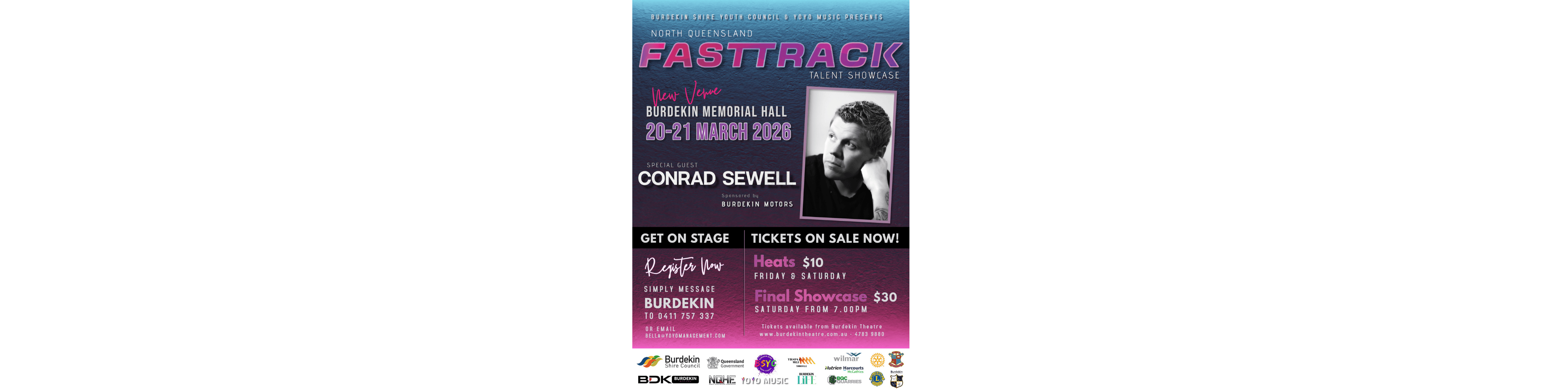 Proudly sponsoring Fast Track 2026