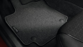 <img src="Comfort carpet floor mats - grey	