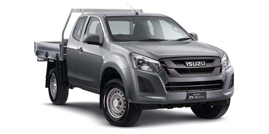 2018 Isuzu UTE D-MAX -- 4x4 SX Space Cab Chassis Space cab