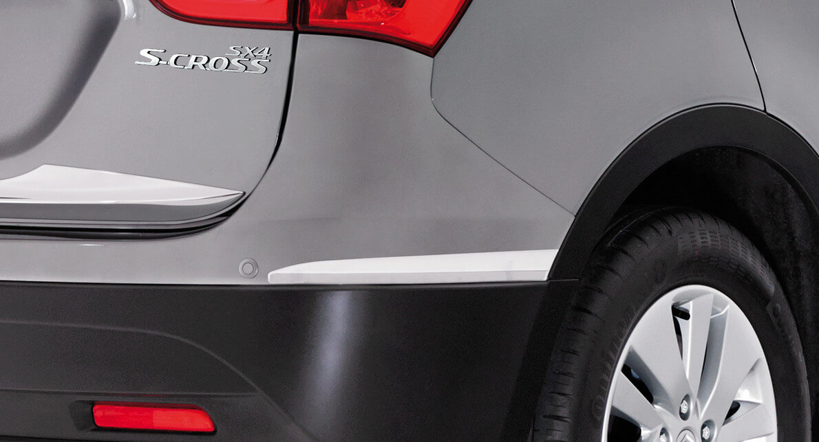 S-Cross - Chrome Bumper Protection, Rear