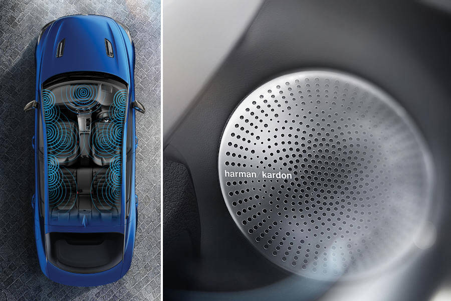 Premium harman/kardon speakers