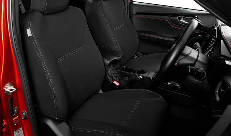 <img src="Neoprene Seat Cover Set (Full) - Front