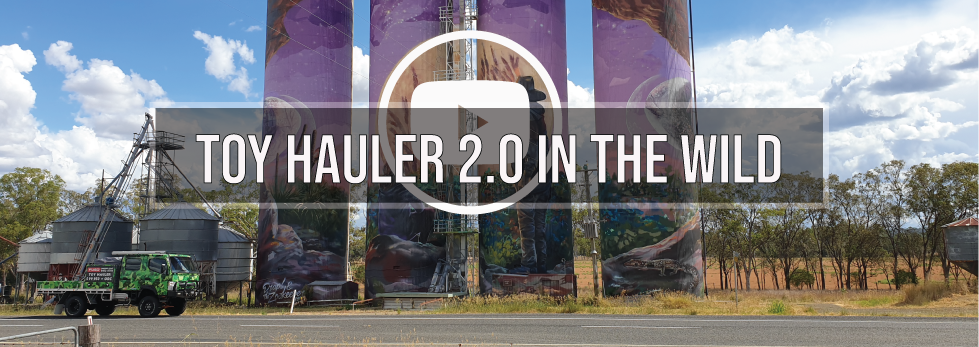 THE TEAM AT DTSC TAKE TOY HAULER 2.0 INTO THE WILD