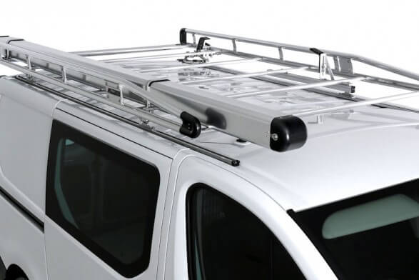 Aluminium roof rack with roller - SWB
