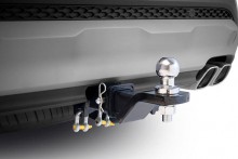 Towbar towball and trailer wiring harness