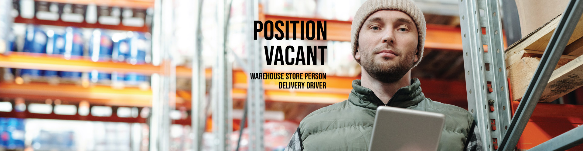 Warehouse Store Person - Sunshine Coast