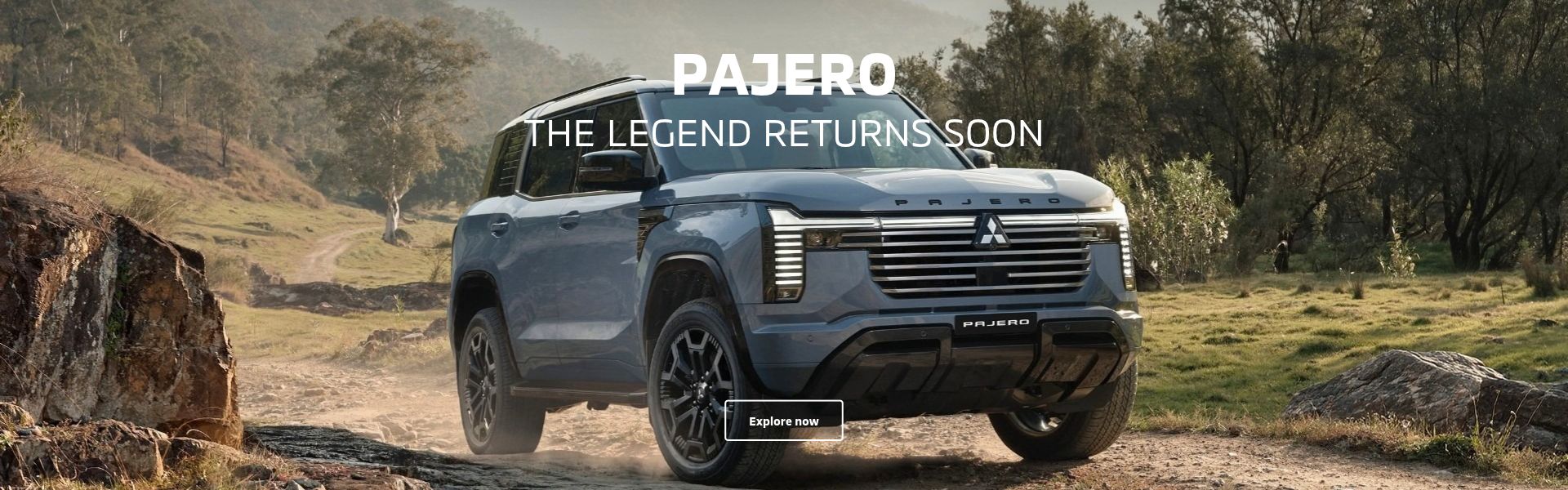 All-New Pajero. The legend returns soon.