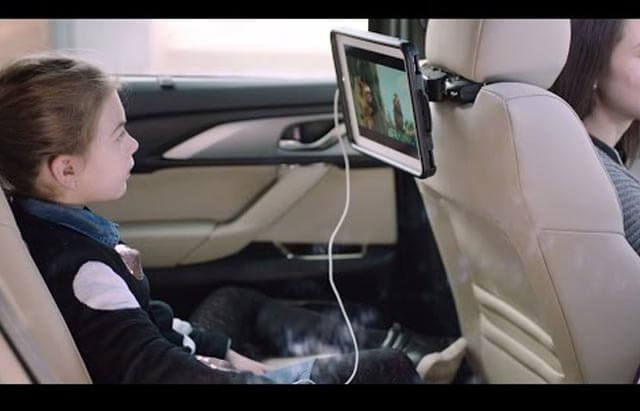Rear Seat Entertainment Holder for iPad