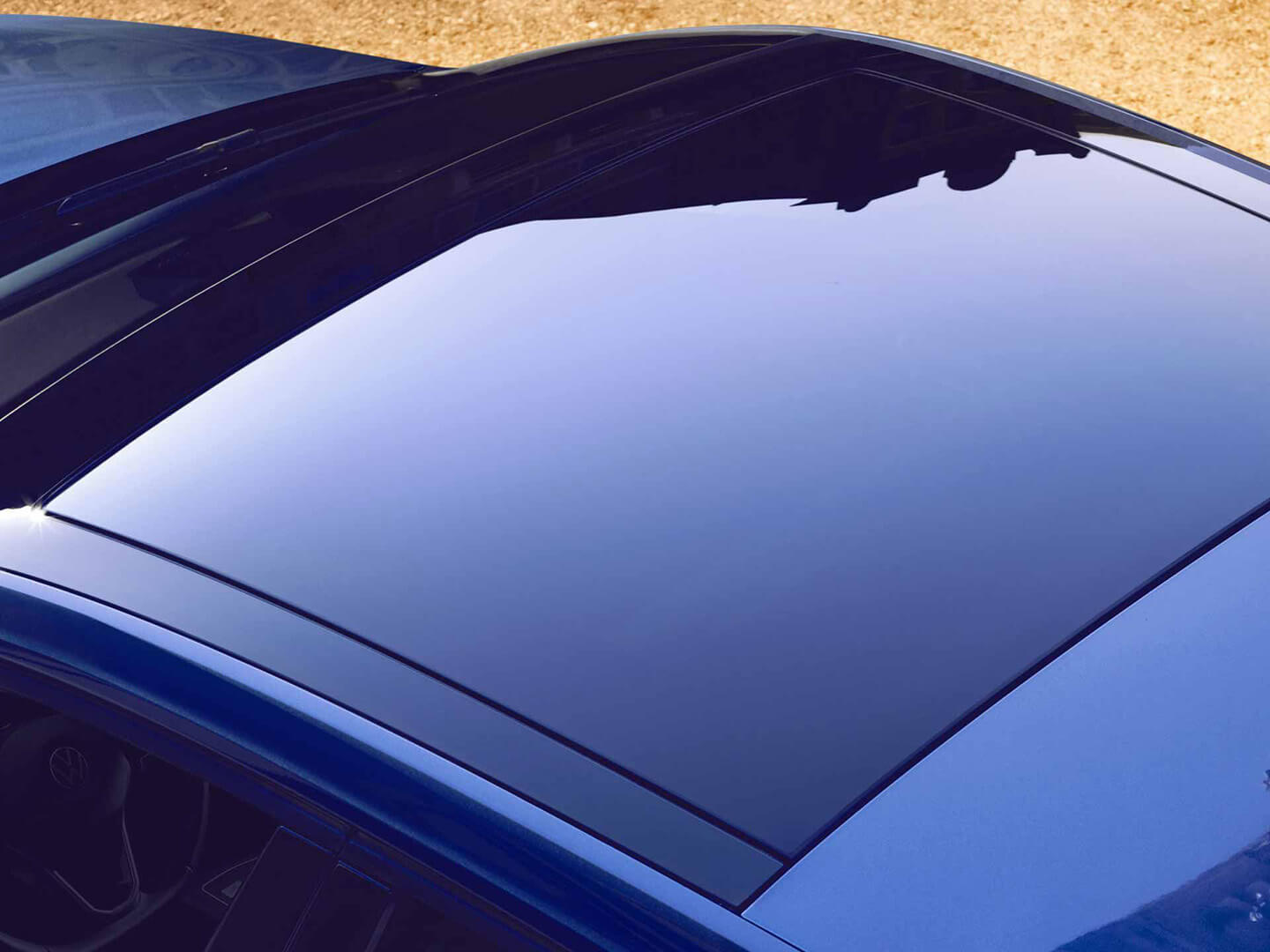 The world looks a little brighter Panoramic Roof Image