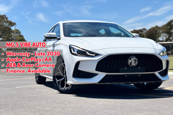 2023 MG MG5 AP32 Vibe Sedan