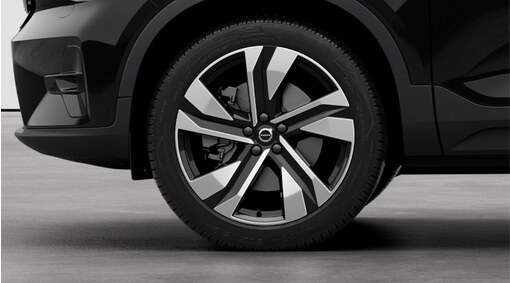 20" 5-Double Spoke Black Diamond Cut - 1243
