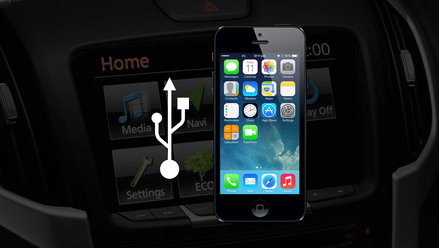 Sky Sound, iPhone & USB Connectivity Image