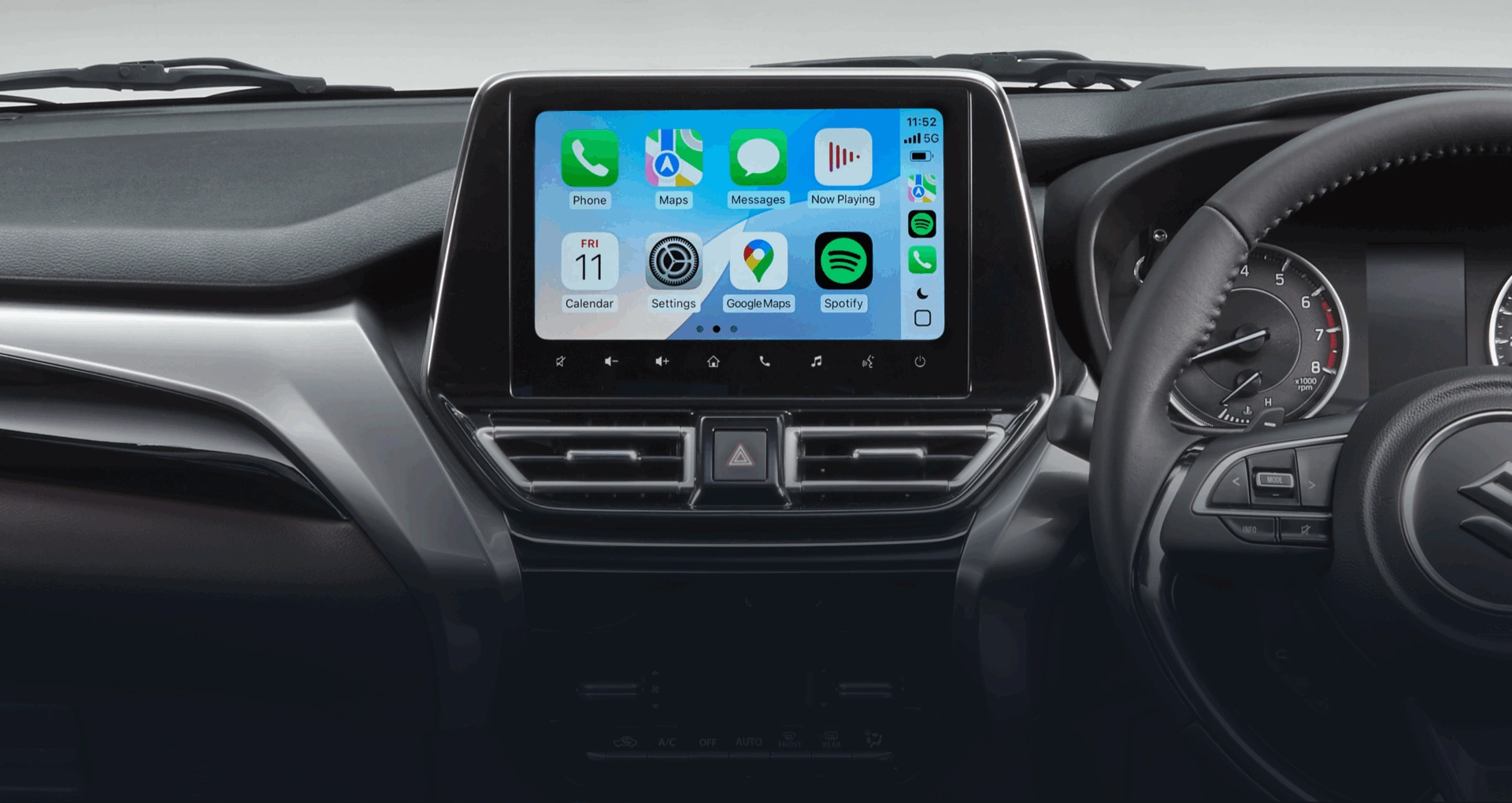 WIRELESS APPLE CARPLAY® + ANDROID AUTO™ Image