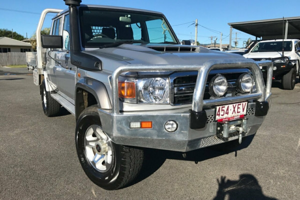 2017 Toyota Landcruiser VDJ79R GXL Double Cab Cab chassis