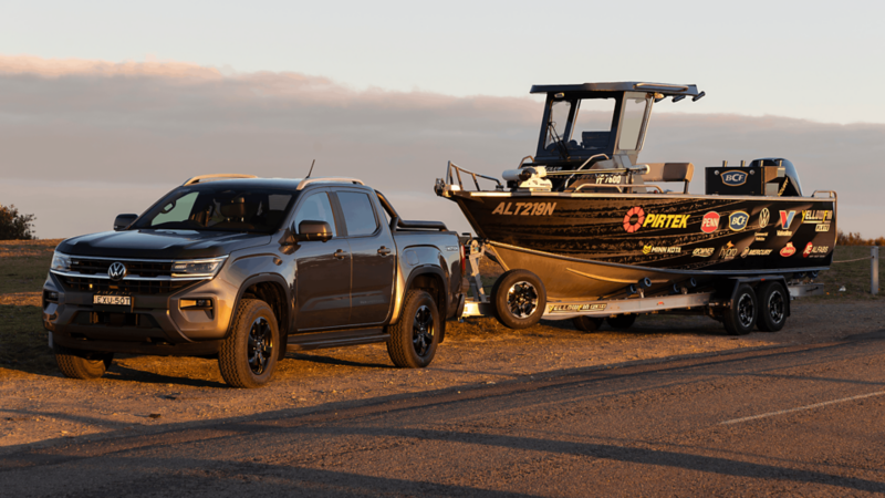 Towing confidence, right out of the box Safety comes standard Image