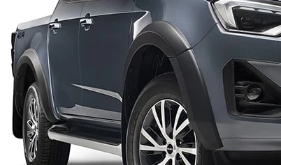 Matte Black Fender Flares (For Crew Cab Ute Models (excl. X-TERRAIN))
