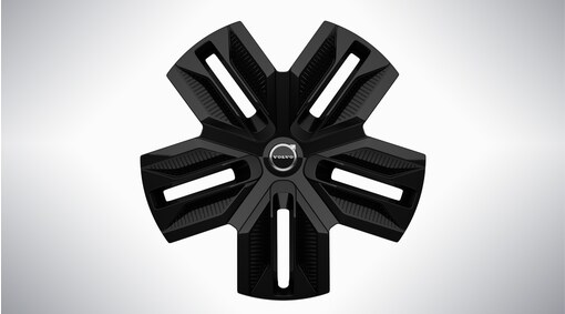 18" 5-Spoke Silver/ Glossy Black