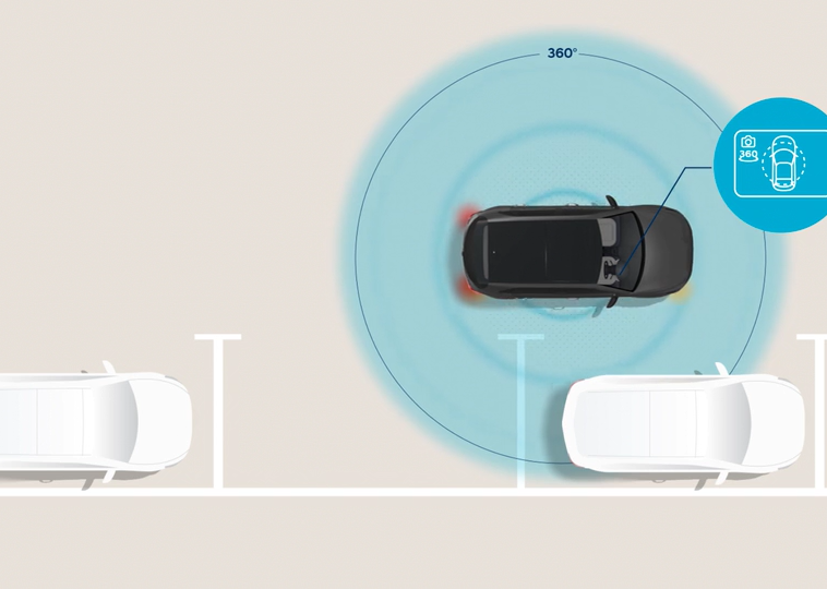 Surround View Monitor (SVM) with 3D view function Image