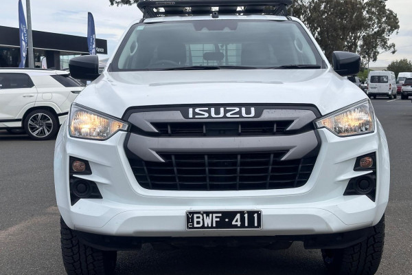 2022 Isuzu D-MAX RG SX High Ride Cab Chassis Image 4