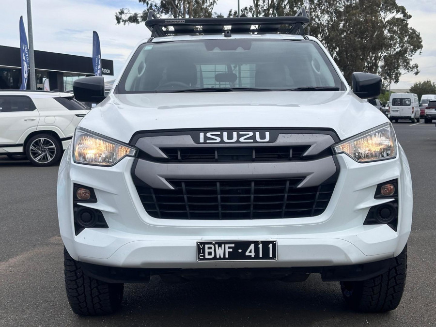 2022 Isuzu D-MAX RG SX High Ride Cab Chassis Image 4