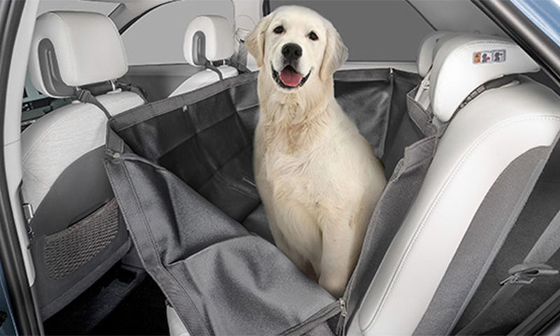 Rear seat pet cover