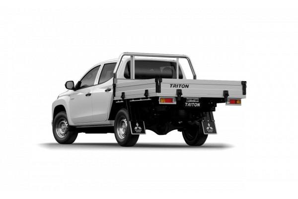 2021 MY22 Mitsubishi Triton MR GLX Double Cab Chassis 4WD Image 3
