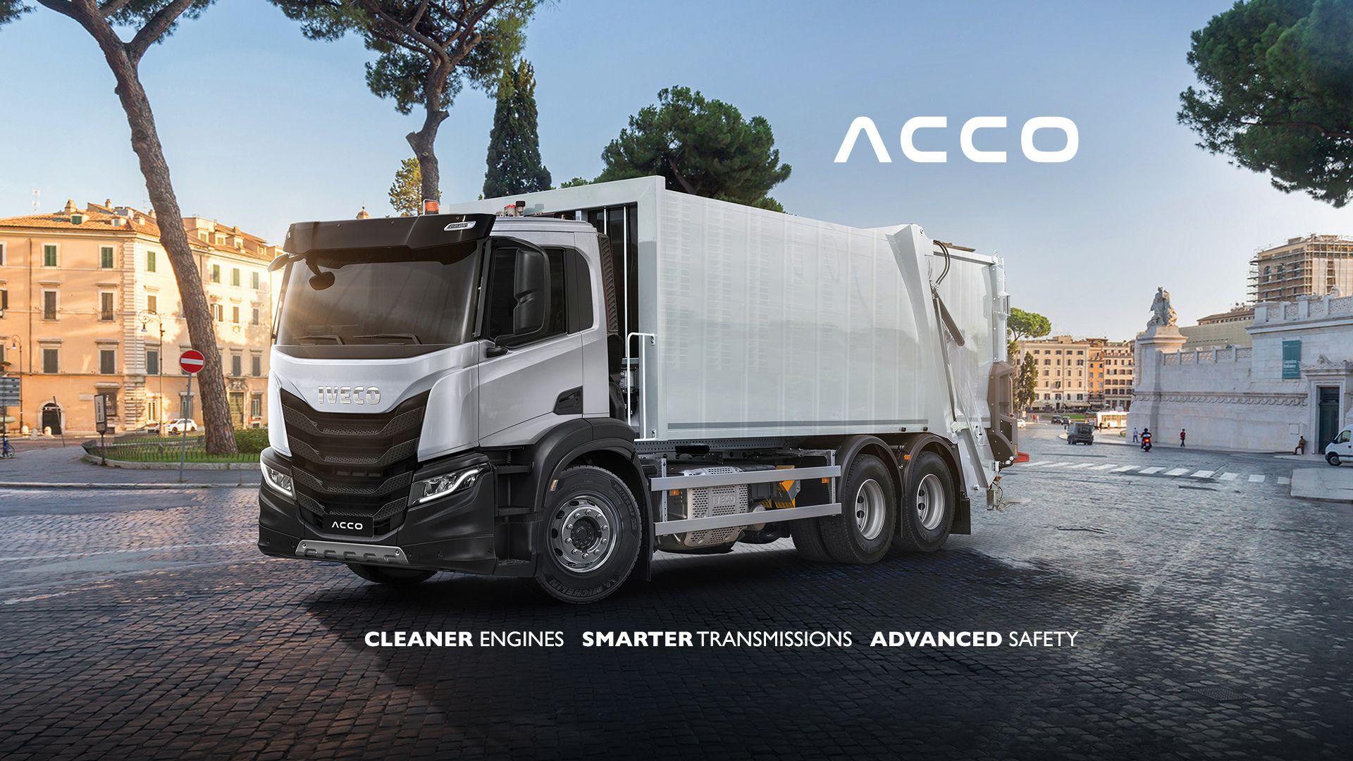 ACCO - CLEANER ENGINES SMARTER TRANSMISSIONS ADVANCED SAFETY