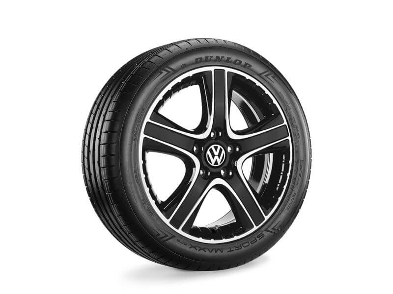 Dakar black wheel