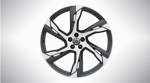 22&quot; 6-Double Spoke Matt Tech Black - 800138