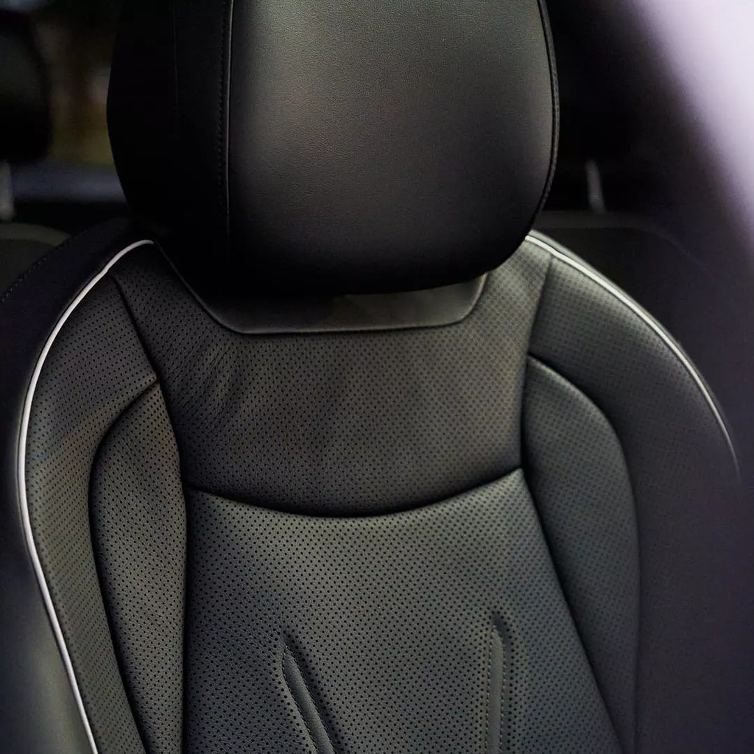 Just how you like it Leather appointed upholstery Image
