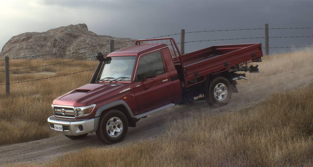LandCruiser 70 Rugged good looks