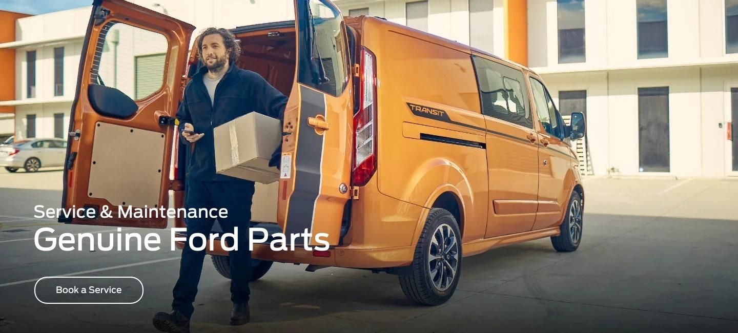 Service and Maintenance. Genuine Ford Parts. Book a Service