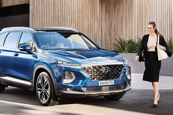 Santa Fe A powerful presence on the road.