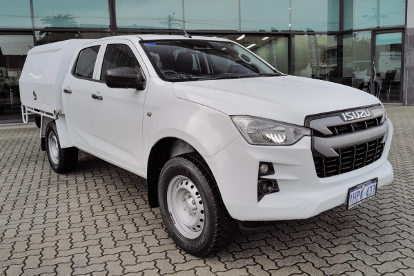 2021 MY22 Isuzu D-MAX RG SX High Ride Cab Chassis Image 5
