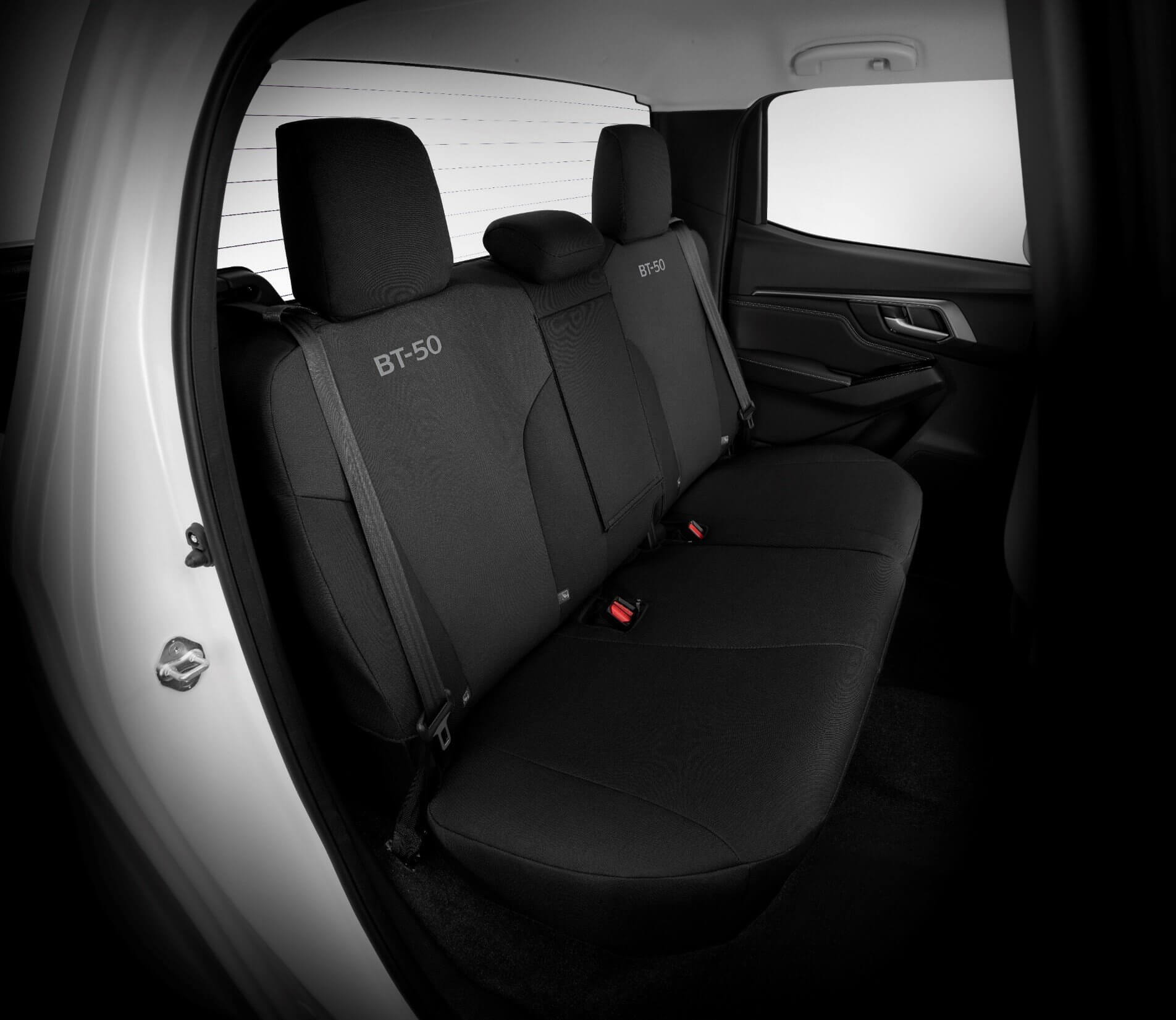 Canvas Seat Cover (with armrest) - Rear